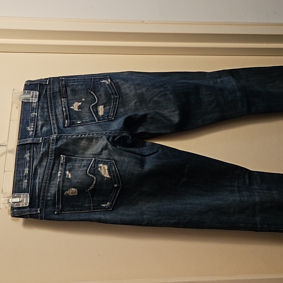Blue distressed jeans - Picture 4 of 5